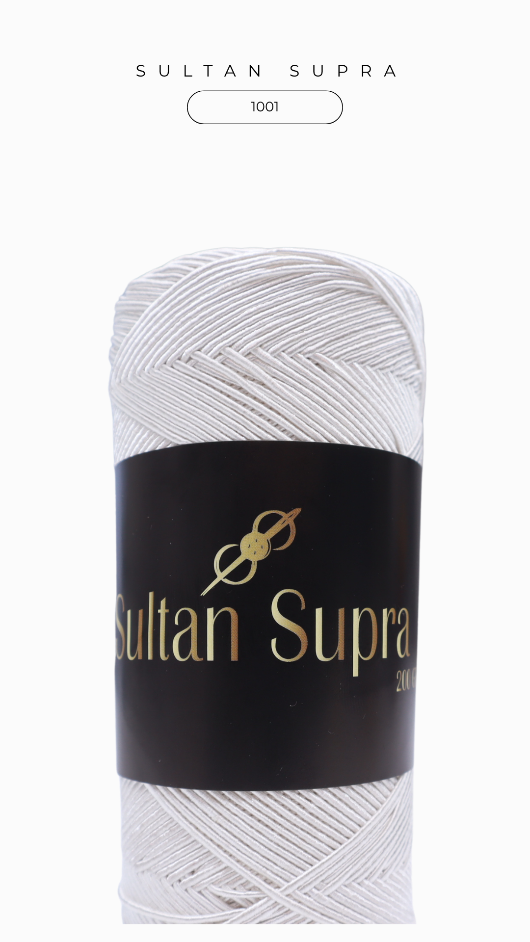 Sultan Supra İp 200 gr - 1001 Beyaz