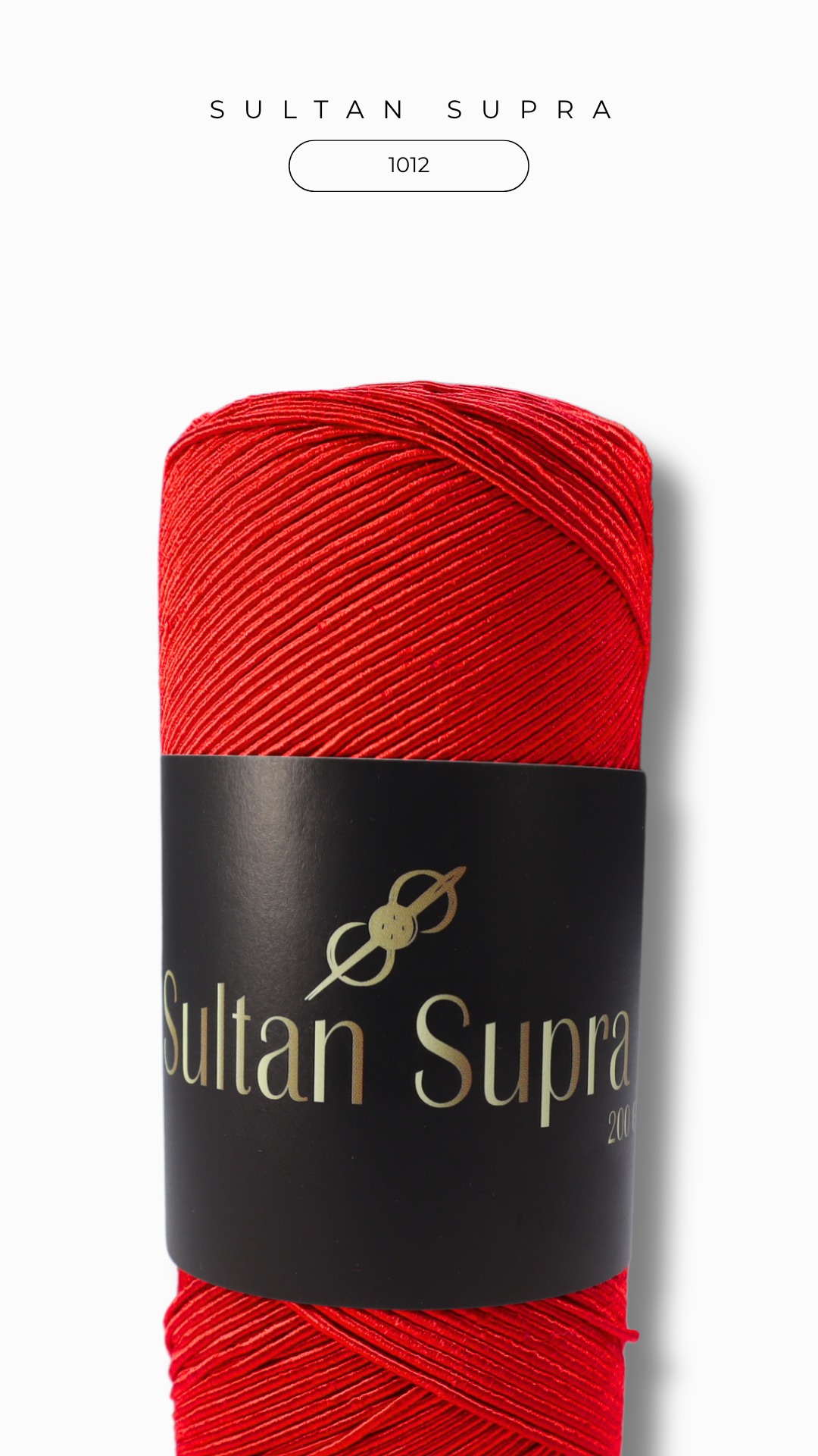 Sultan Supra İp 200 gr - 1012 Kırmızı