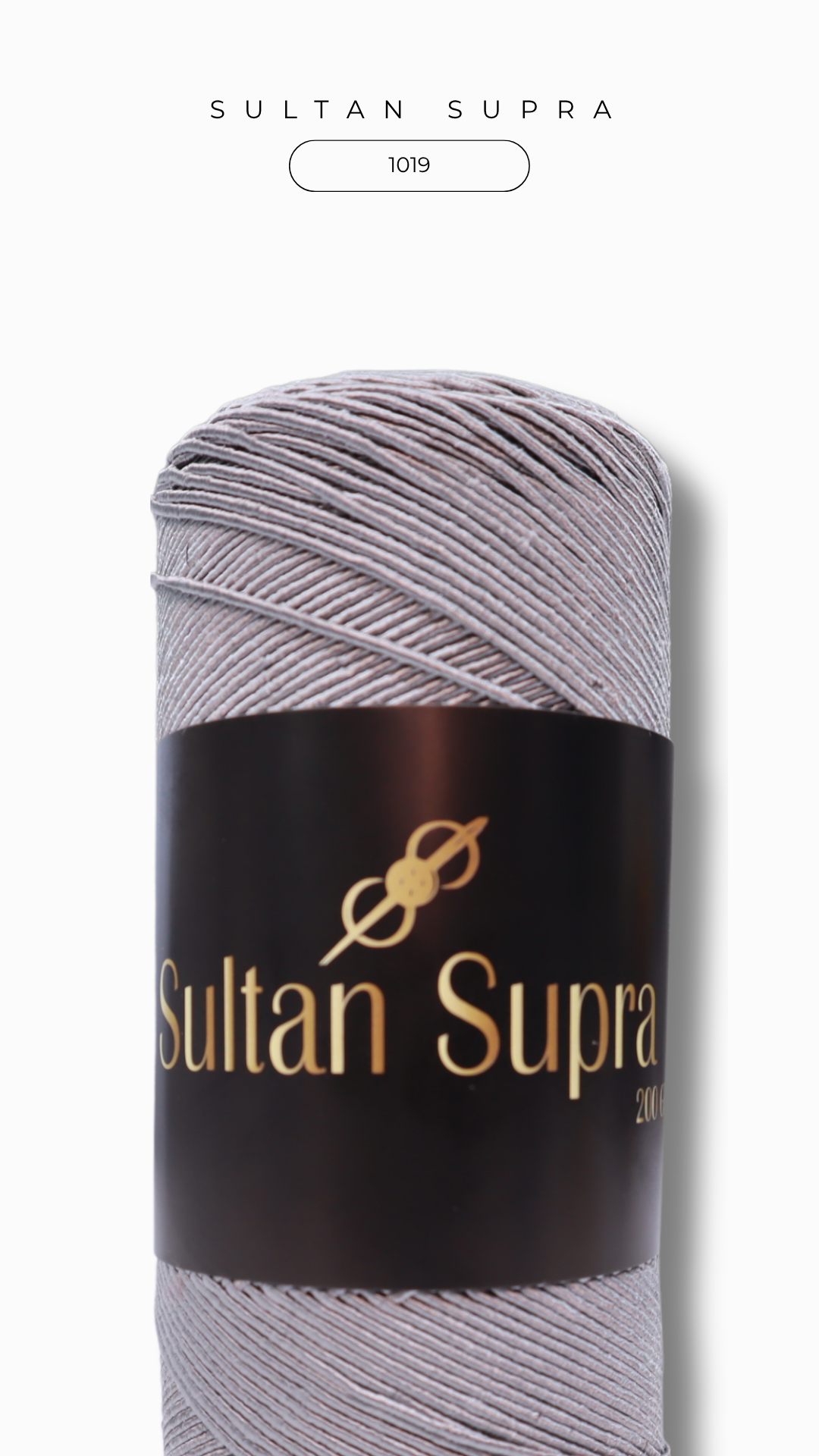 Sultan Supra İp 200 gr - 1019 Koyu Gri