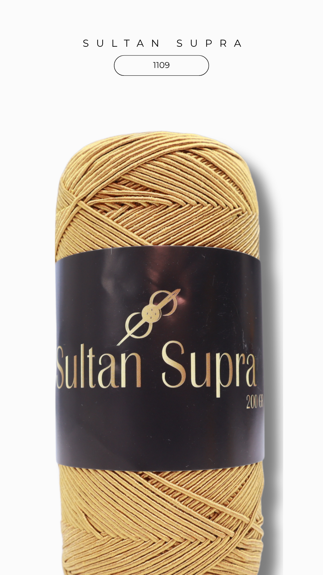 Sultan Supra İp 200 gr - 1109 Hardal