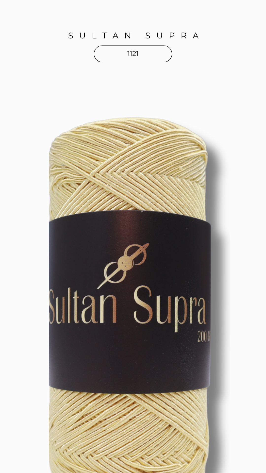 Sultan Supra İp 200 gr - 1121 Açık Altın