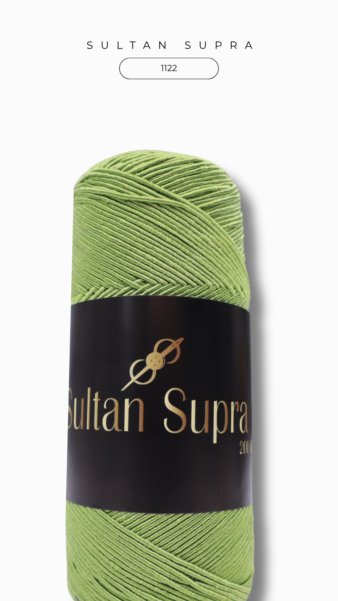 Sultan Supra İp 200 gr - 1122 Yaprak Yeşil