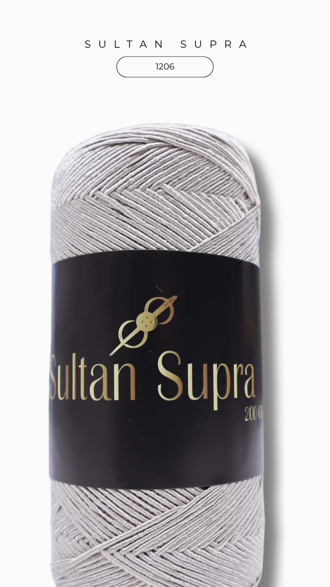 Sultan Supra İp 200 gr - 1206 Açık Vizon