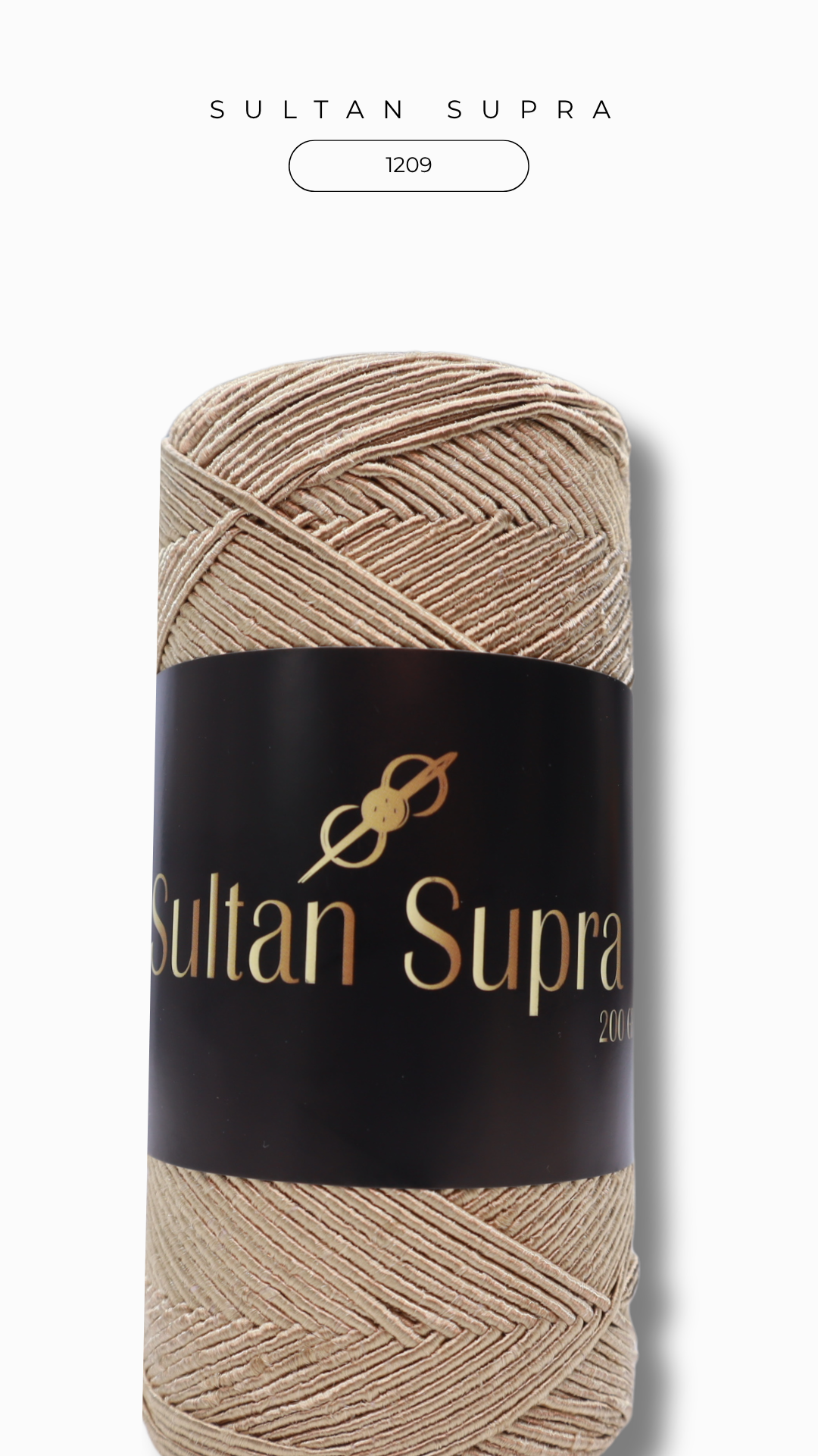 Sultan Supra İp 200 gr - 1209 Bej