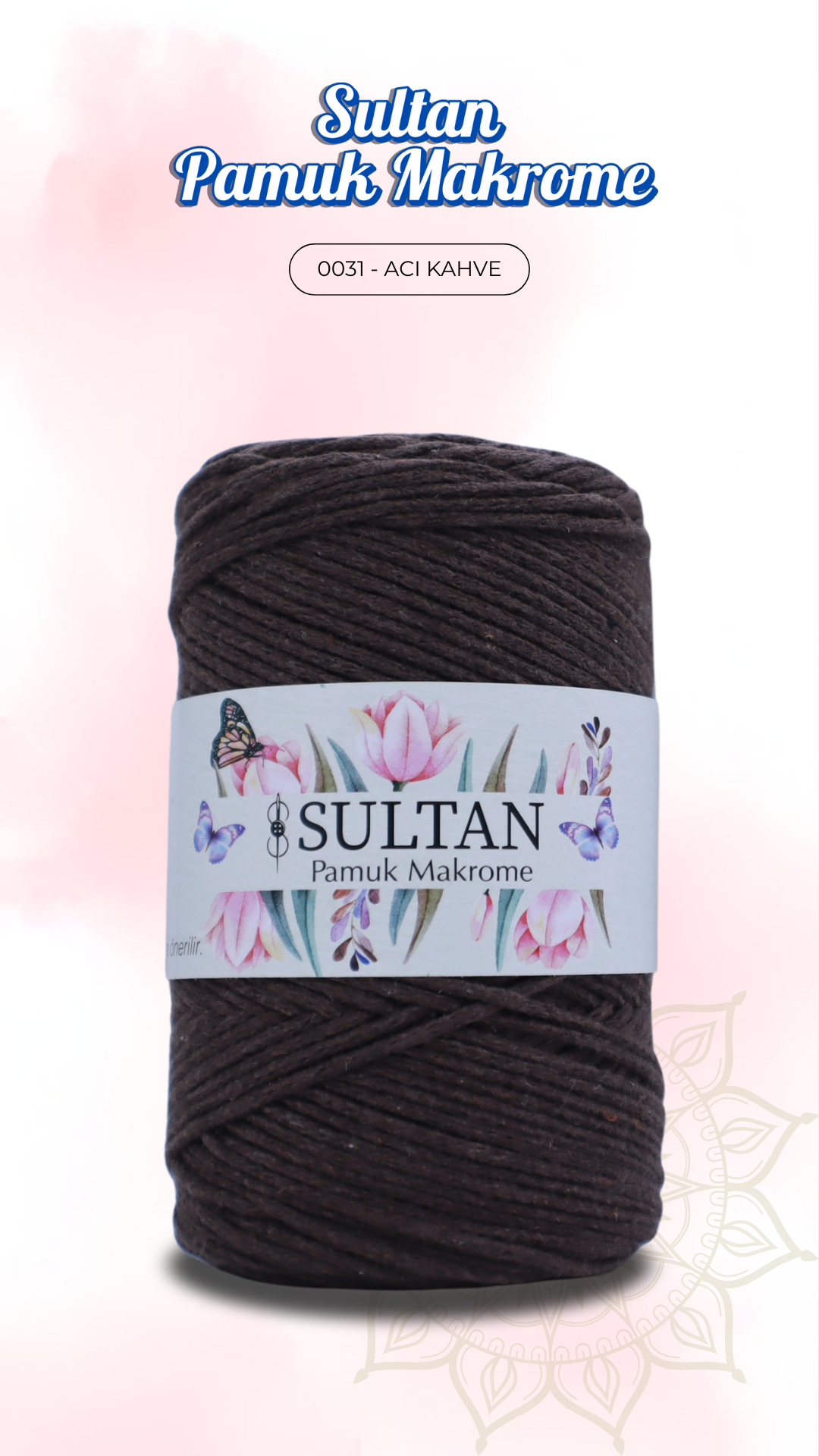 Sultan Pamuk Makrome - 0031 Acı Kahve