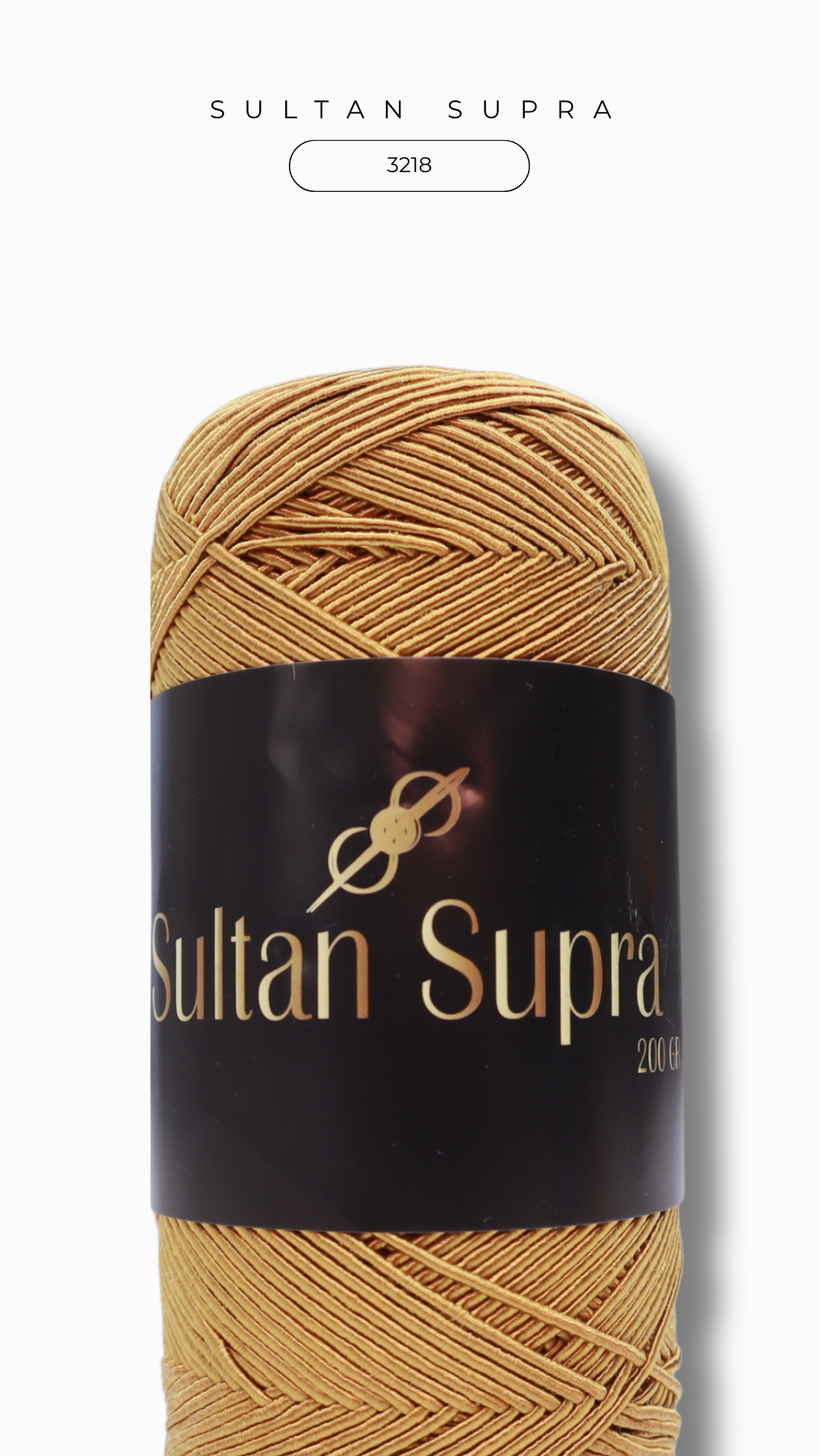 Sultan Supra İp 200 gr - 3218 Karamel