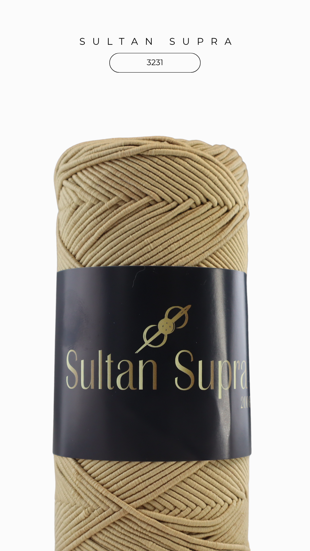 Sultan Supra İp 200 gr - 3231 Açık Bej