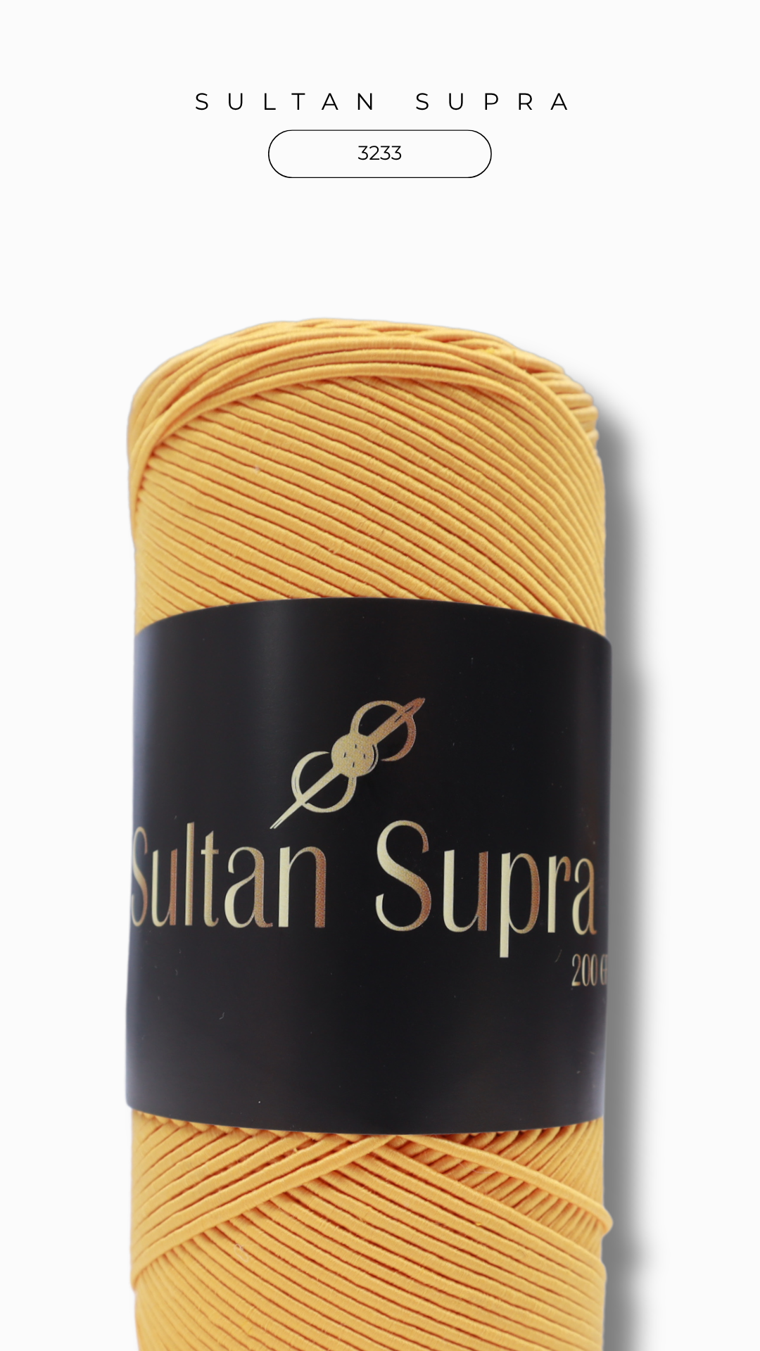 Sultan Supra İp 200 gr - 3233 Açık Turuncu