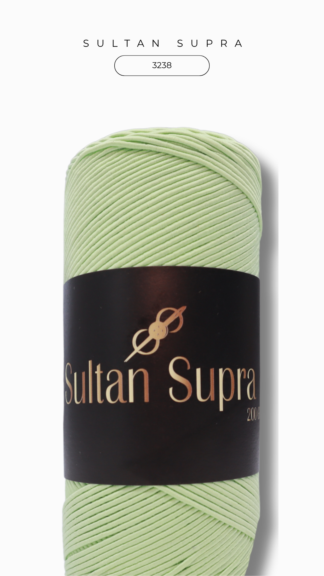 Sultan Supra İp 200 gr - 3238 Fıstık Yeşil