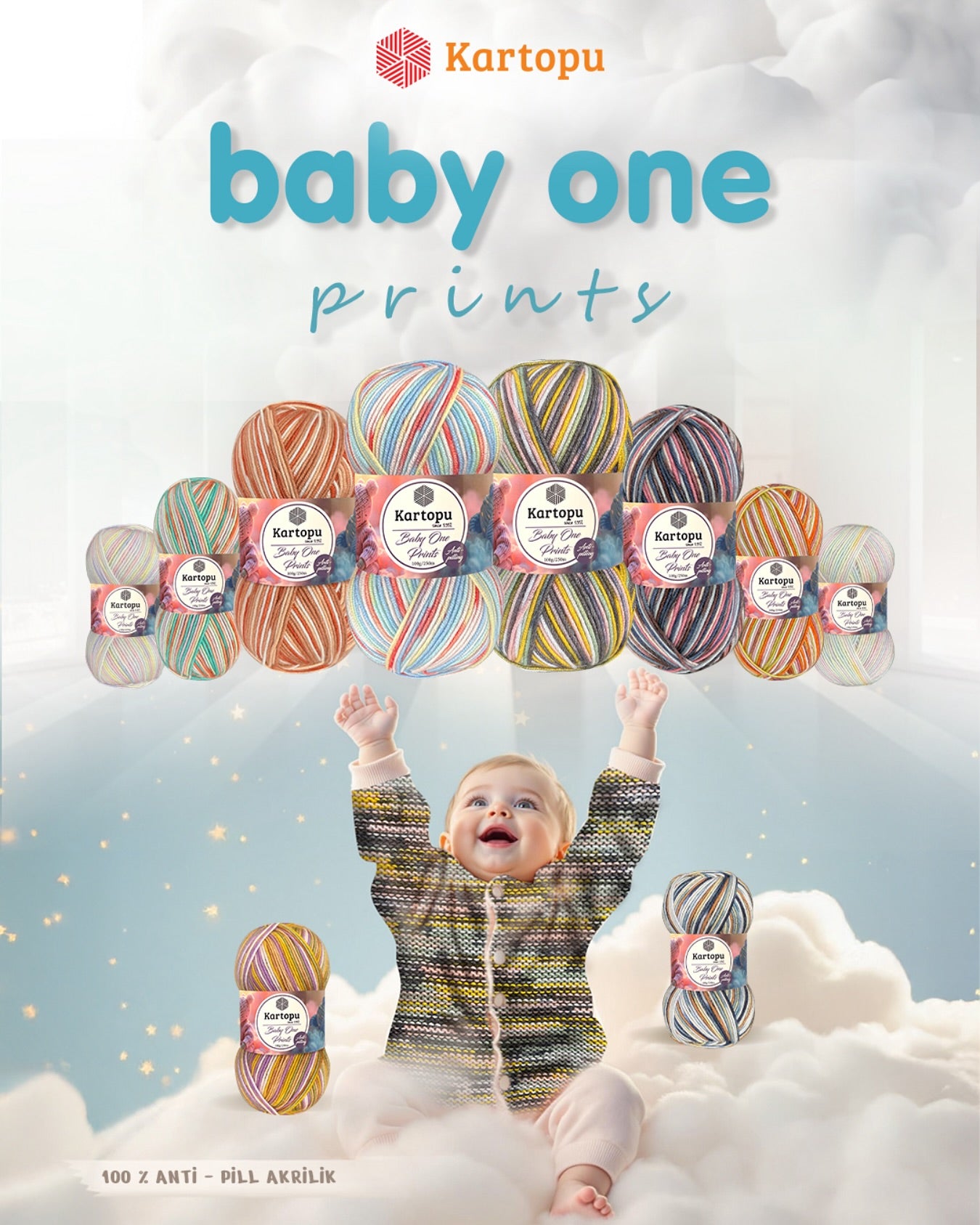 Kartopu Baby One Prints B2536