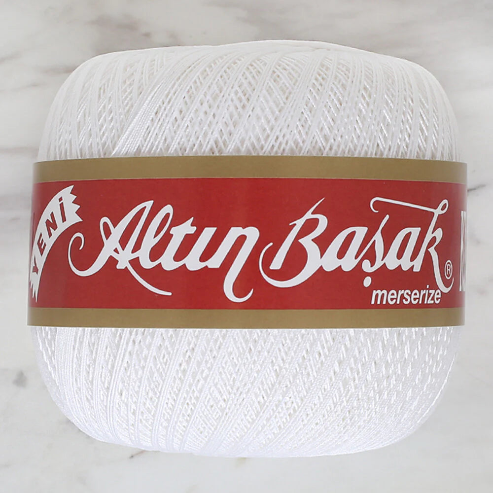 Altınbaşak 100Gr Klasik Ağ İpi 26/6 No - Beyaz