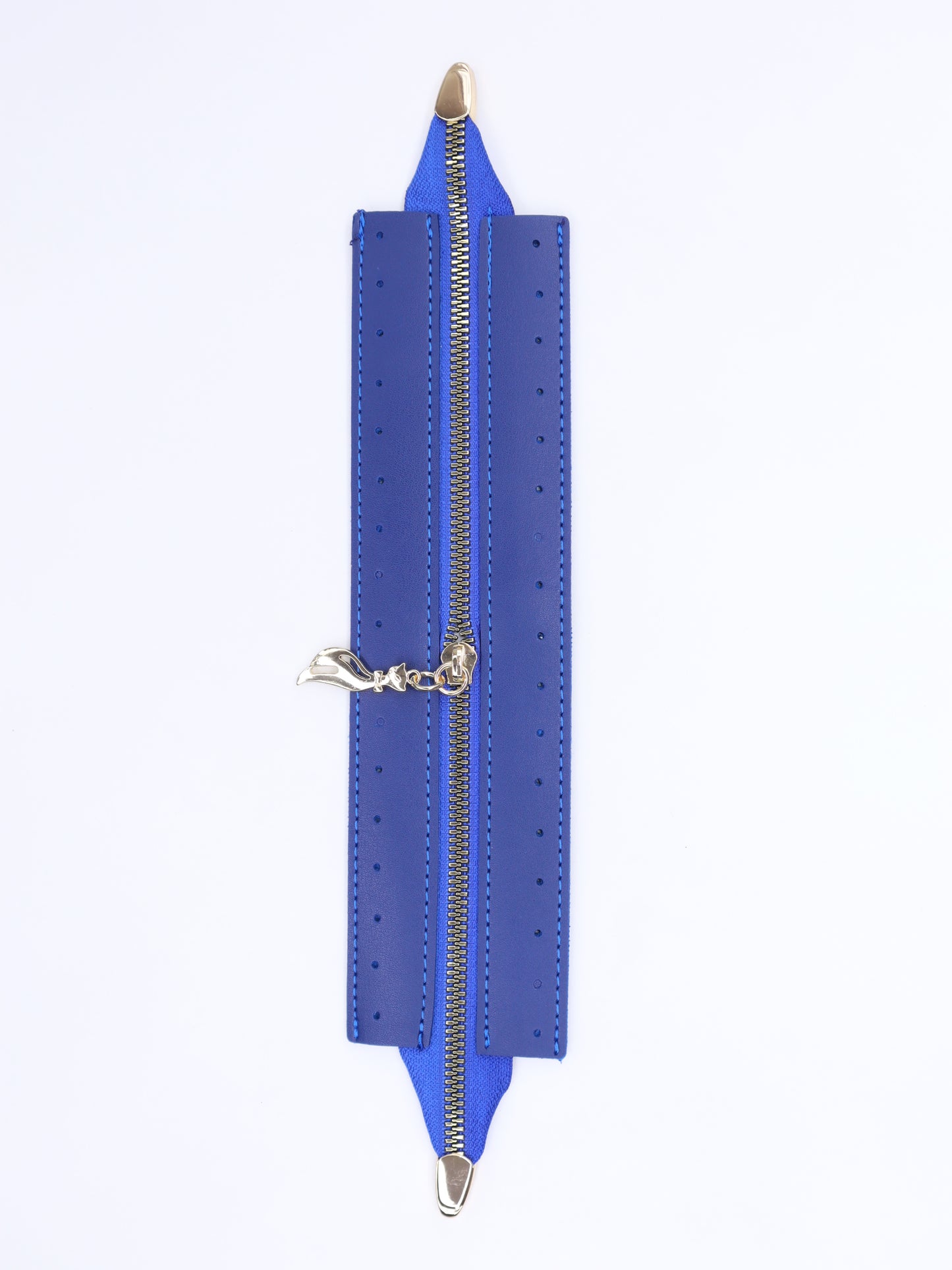 Lüks Fermuar Kapama Çift Taraflı 25 Cm Mavi