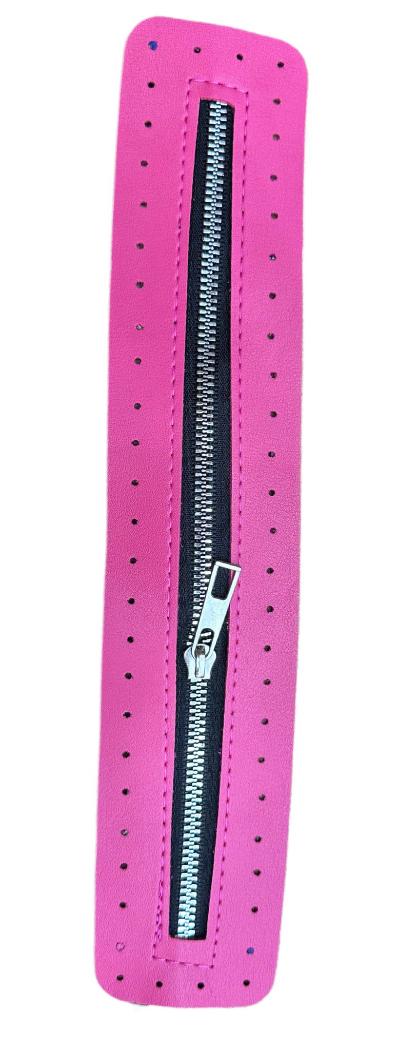 Çanta Fermuarı Derili 30 Cm Fuşya