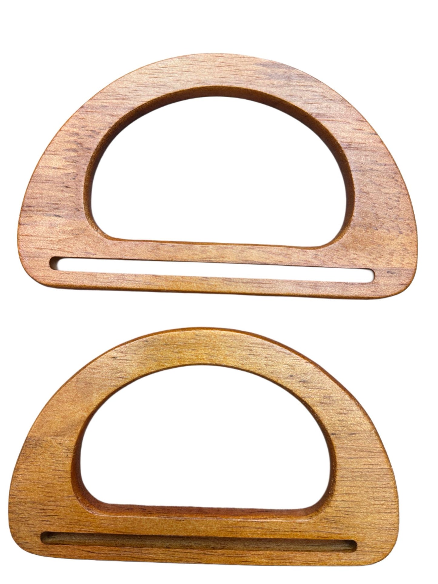 Çanta Sapı Doğal Ahşap AH-03 15X9 cm Koyu Ahşap