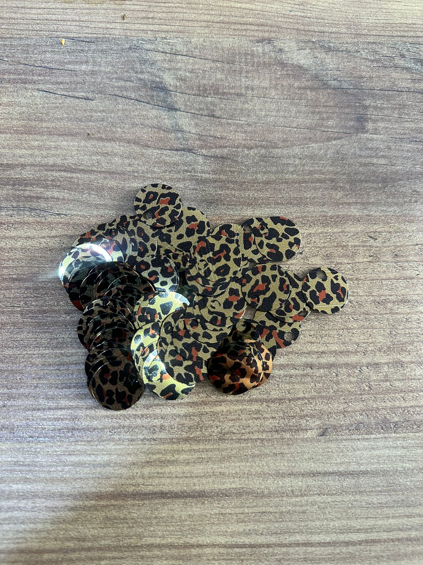 Çanta Pulu 20 mm Gold Leopar 20 Gr.