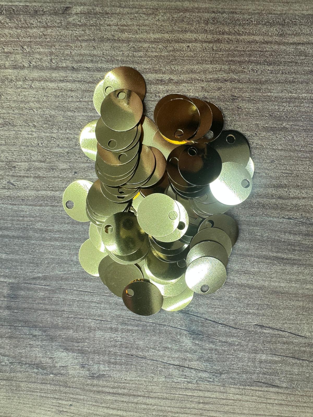 Çanta Pulu 20 mm Gold 20 Gr.