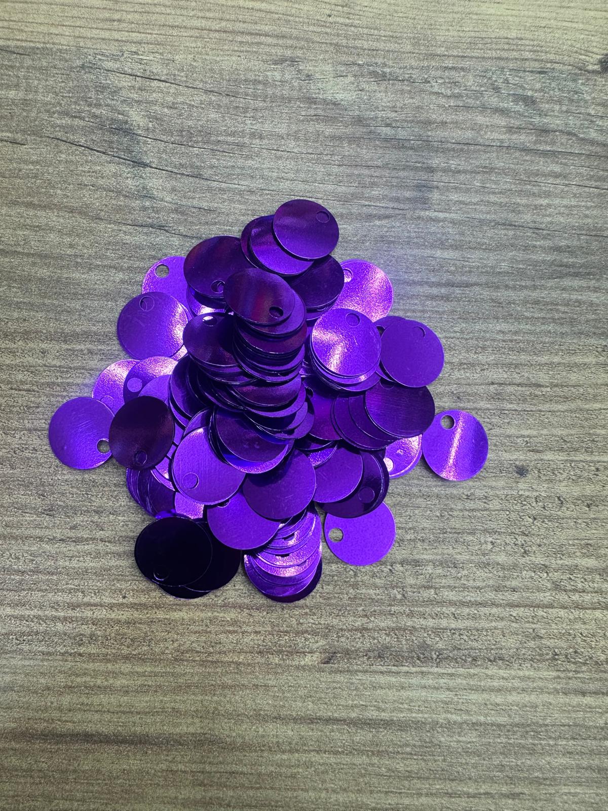 Çanta Pulu 20 mm Mor 20 Gr.
