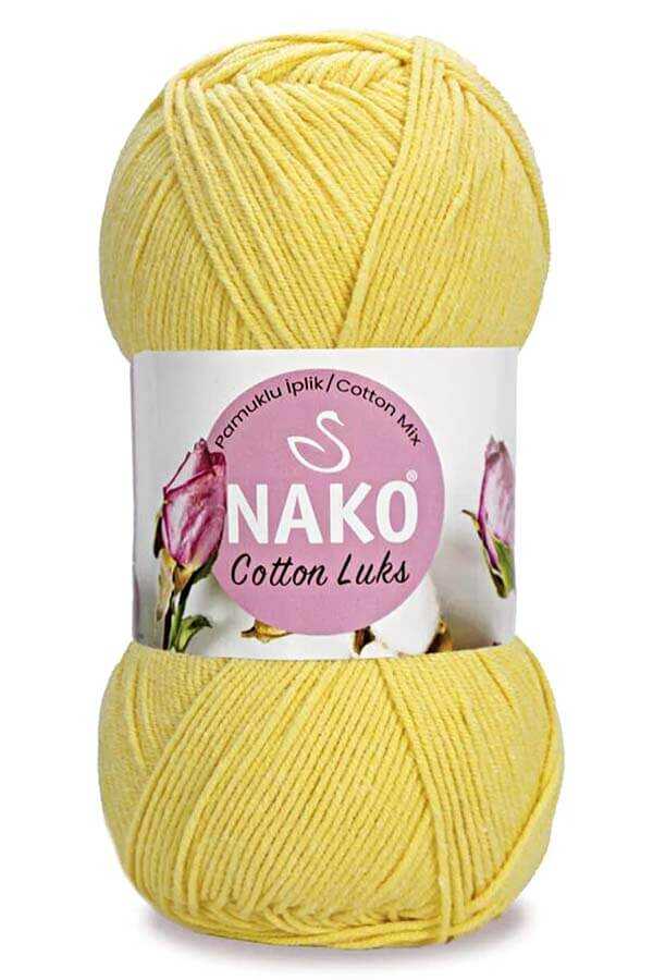 Nako Cotton Lüks 97554 Açık Sarı