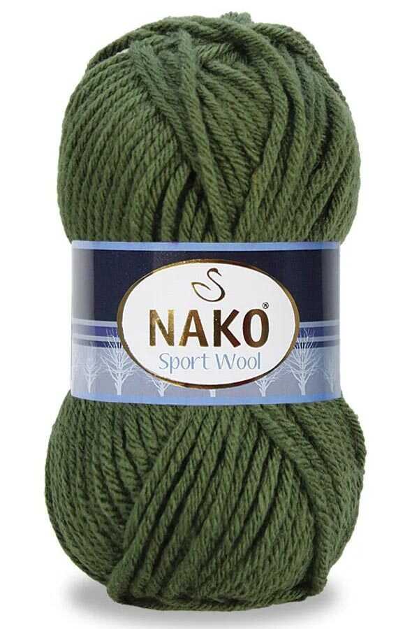 Nako Sport Wool 14431 Koyu Yeşil