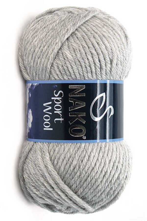 Nako Sport Wool 195 Açık Gri Melanj