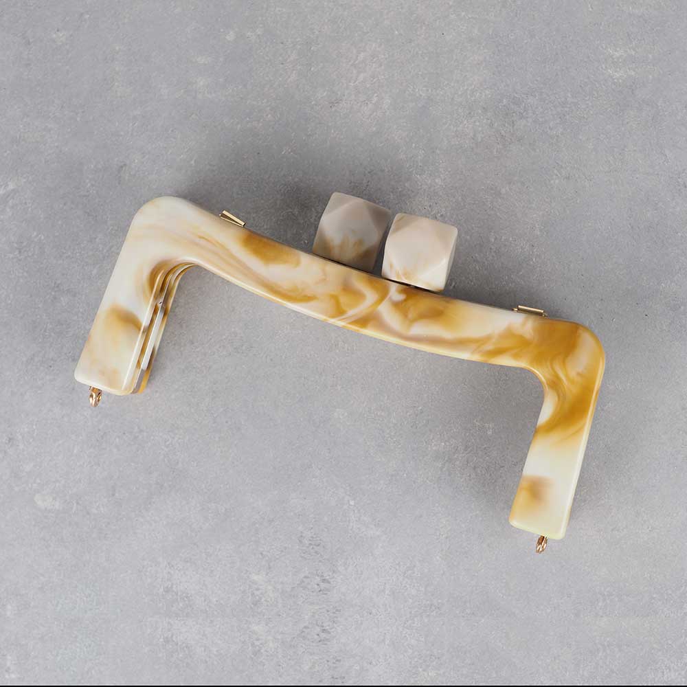 Çanta Sapı Akrilik Mıknatıslı Burs Bej