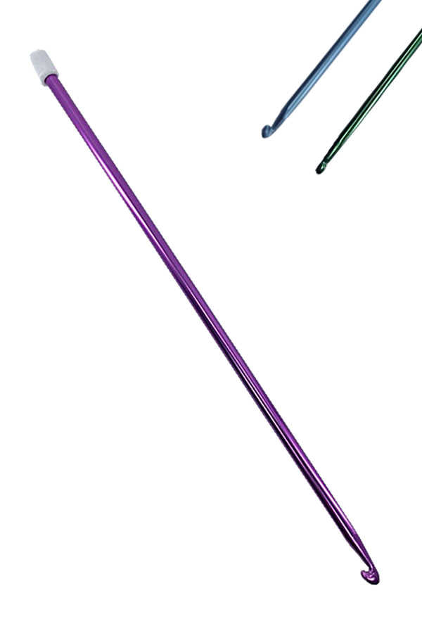 Sultan Metal Lüks Renkli Tığ Şiş 35 Cm