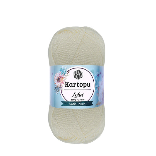 Kartopu Lotus K019 Açık Krem