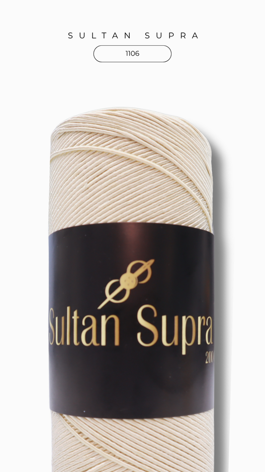 Sultan Supra İp 200 gr - 1106 Krem
