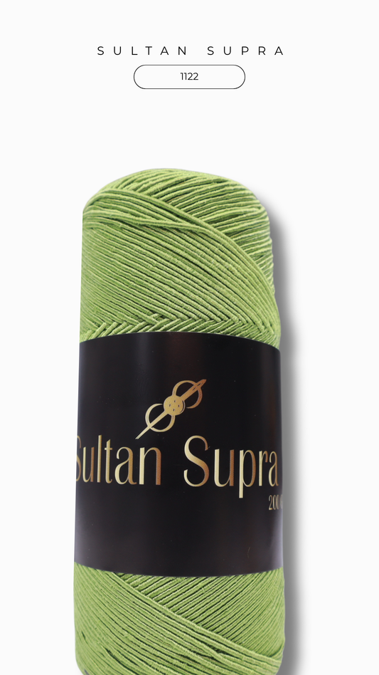 Sultan Supra İp 200 gr - 1122 Yaprak Yeşil
