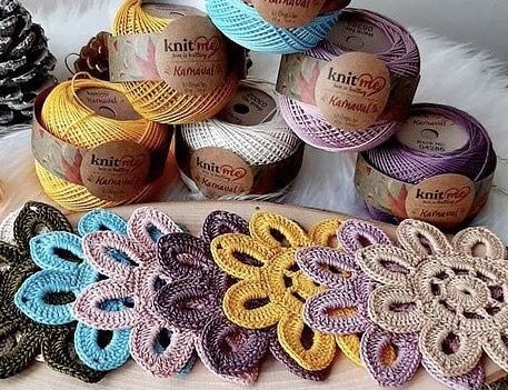 Knit Me Karnaval 06494 Gül Kurusu