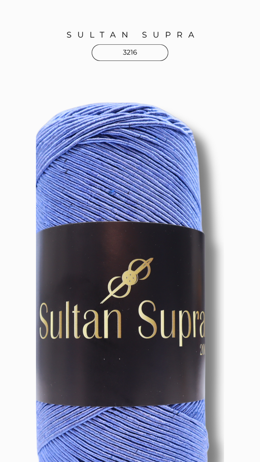 Sultan Supra İp 200 gr - 3216 Sax Mavi