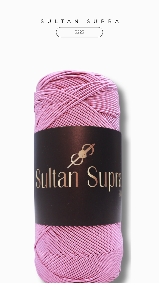 Sultan Supra İp 200 gr - 3223 Gül Kurusu