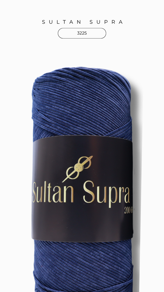 Sultan Supra İp 200 gr - 3225 Lacivert