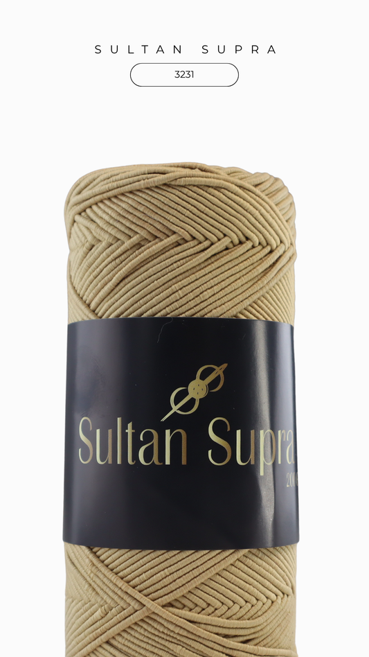 Sultan Supra İp 200 gr - 3231 Açık Bej
