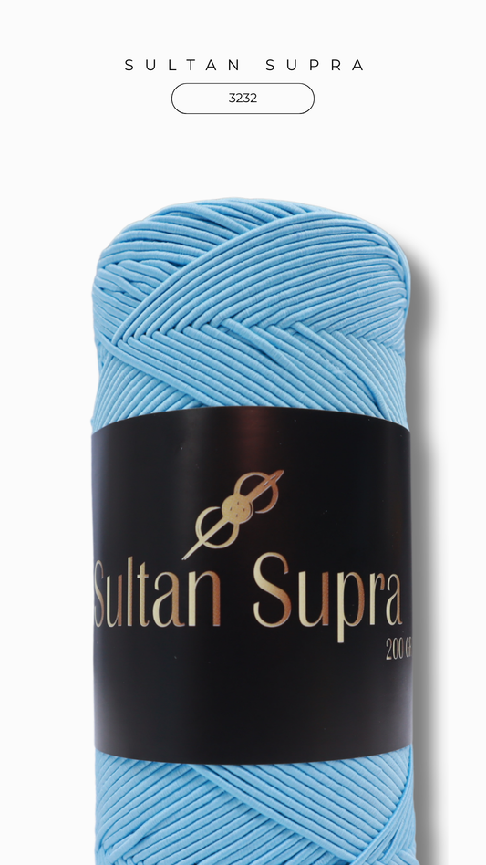 Sultan Supra İp 200 gr - 3232 Açık Turkuaz