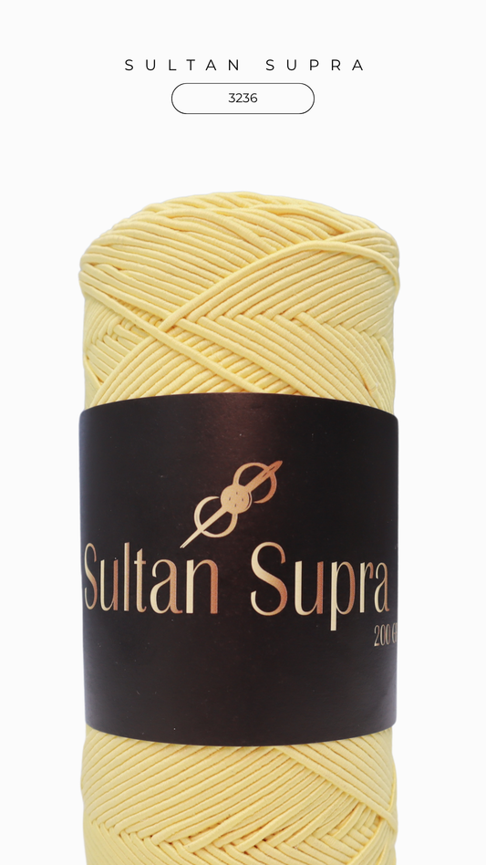 Sultan Supra İp 200 gr - 3236 Açık Sarı