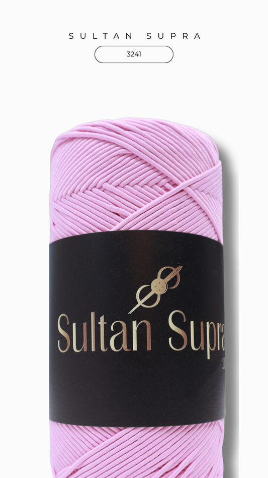 Sultan Supra İp 200 gr - 3241 Bebe Pembe