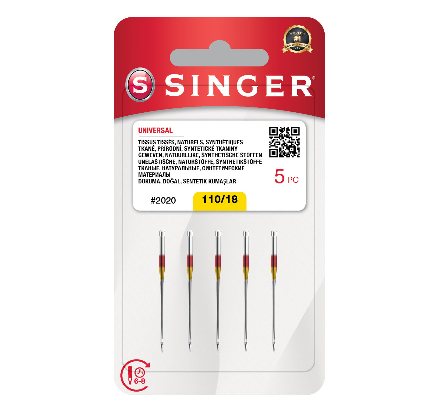 Singer Makine Dikiş İğnesi 110/18
