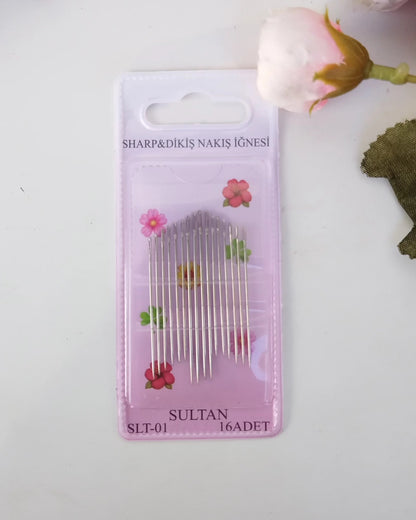 Sharp ve Dikiş Nakış İğnesi