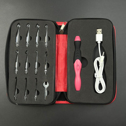 Göz Yormayan Işıklı Profesyonel Tığ Seti - 2.5mm-8.0mm (11 Başlıklı & Şarjlı Tam Set)