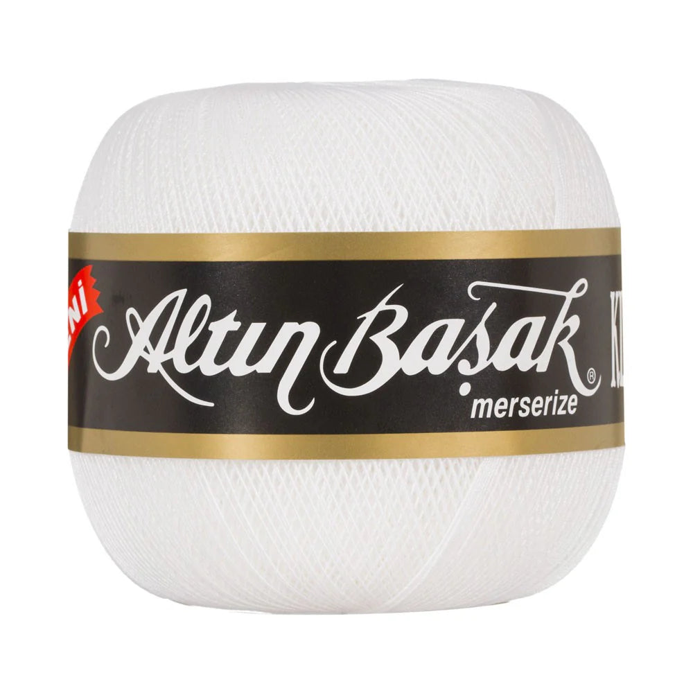 Altın Başak Klasik Dantel İpi No:60 Beyaz