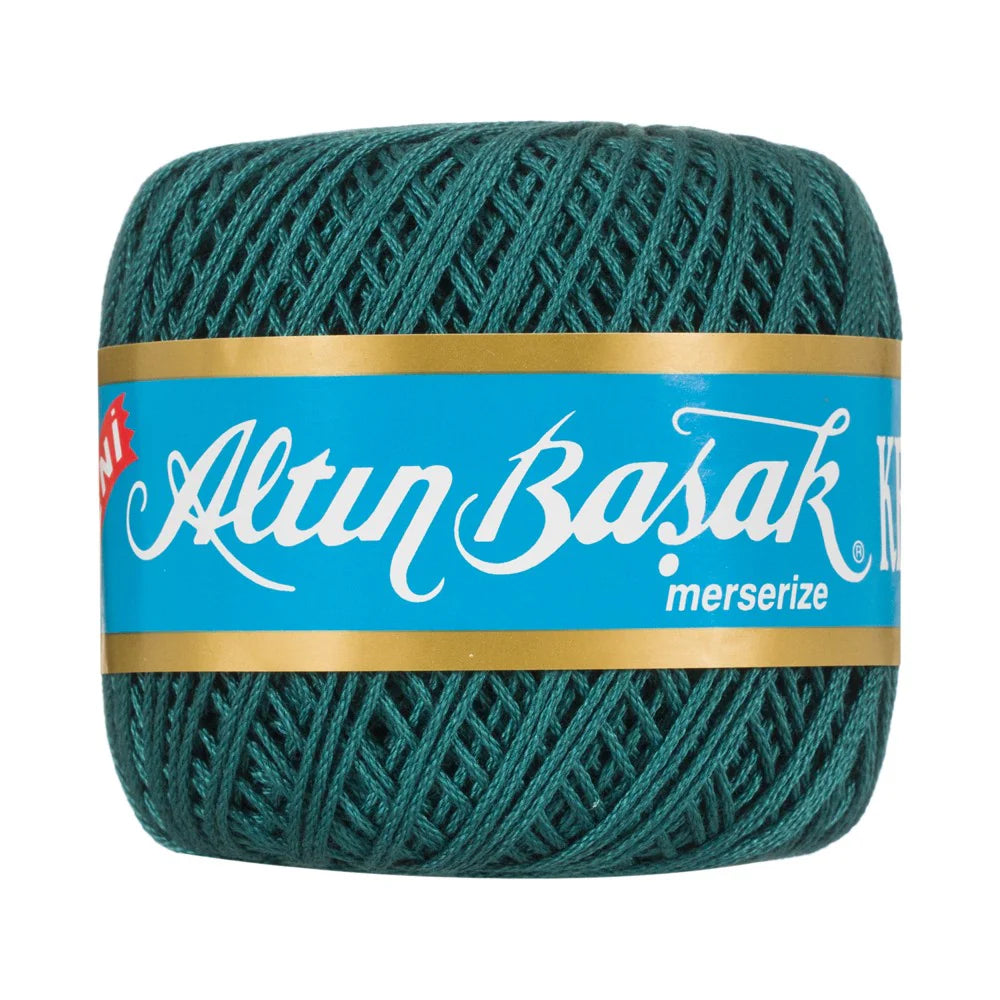 Altınbaşak 14/8  Yosun Yeşili Kroşe Yumak - 0239