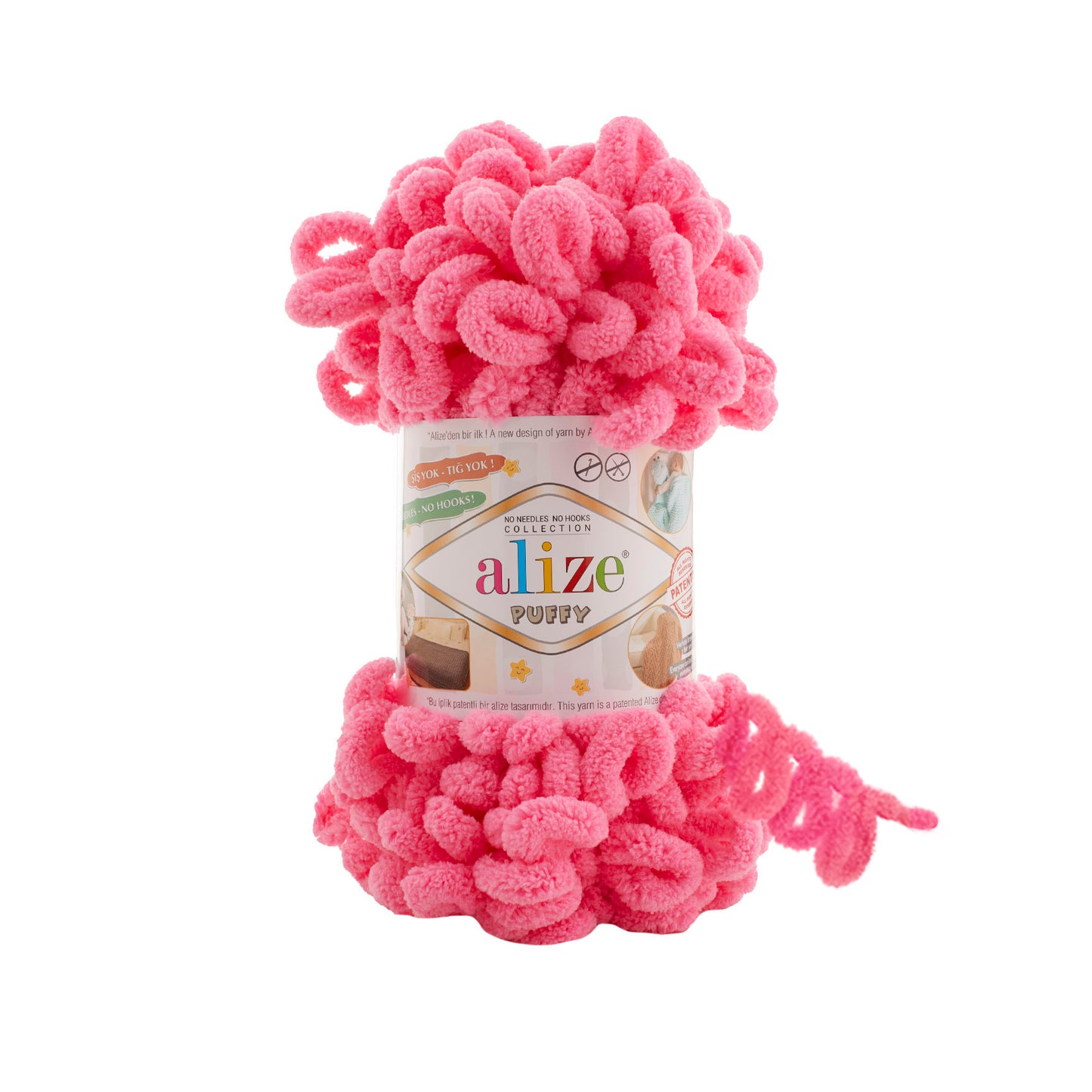 Alize Puffy 377 Canlı Pembe