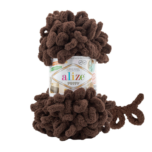 Alize Puffy 493 Kahverengi
