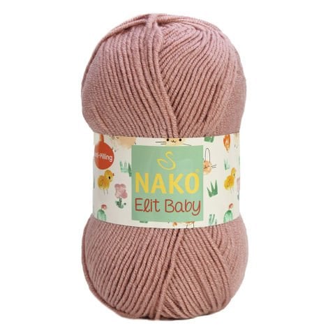 Nako Elit Baby 14394 Koyu Pudra