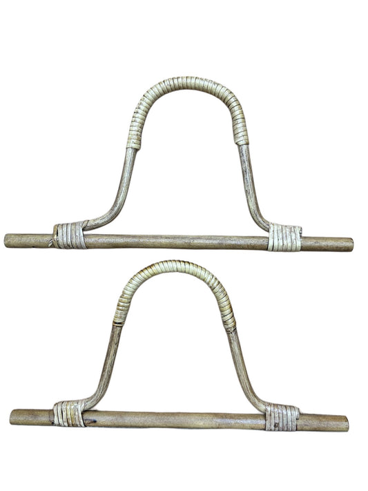 Çanta Sapı U Model Doğal Bambu Naturel Renk 24X14 cm