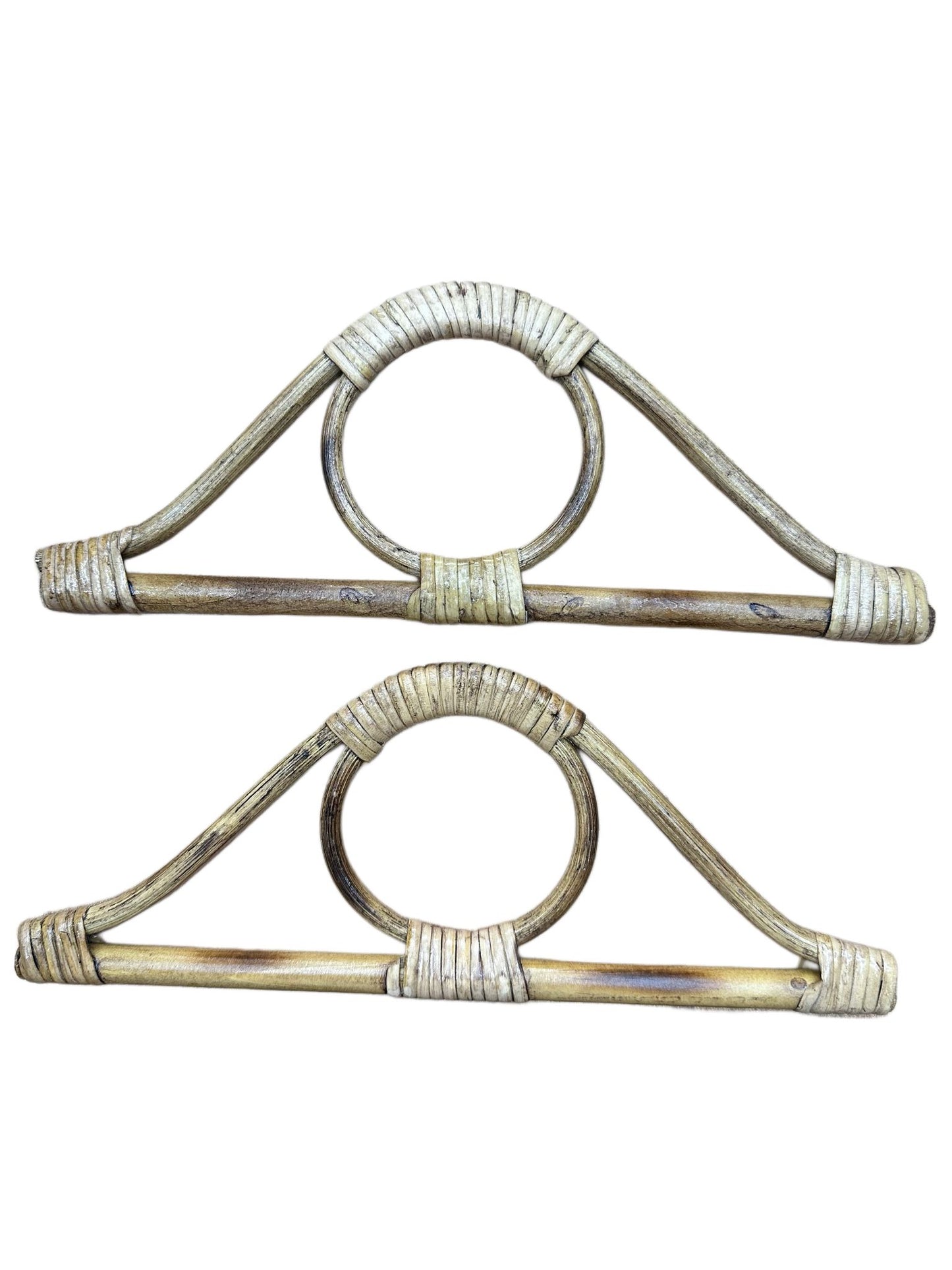 Çanta Sapı Göz Model Doğal Bambu Naturel Renk 27X11 cm