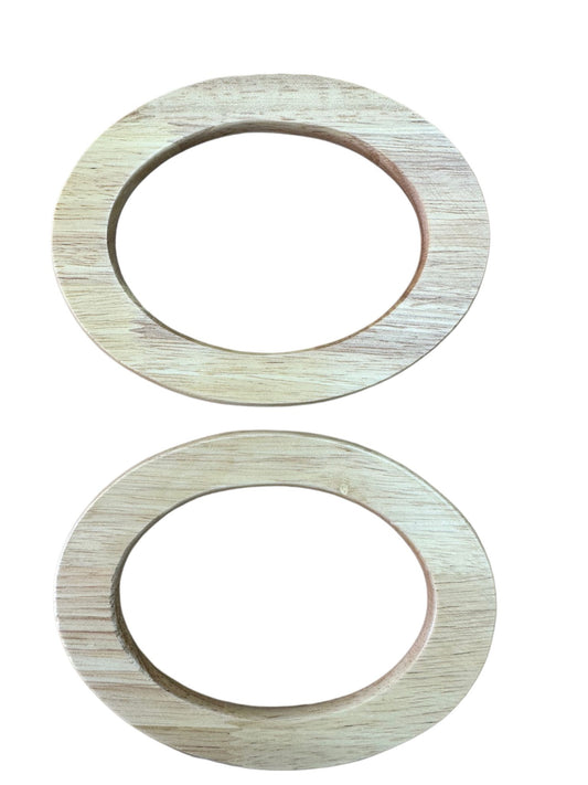 Çanta Sapı Doğal Ahşap AH-01 15X11.50 cm