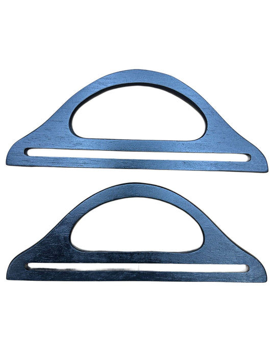 Çanta Sapı Doğal Ahşap AH-08 24.50X9.50  cm Siyah