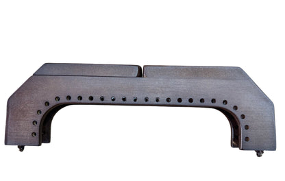 Ahşap Mıknatıslı Burs Delikli Acı Kahve 25 cm